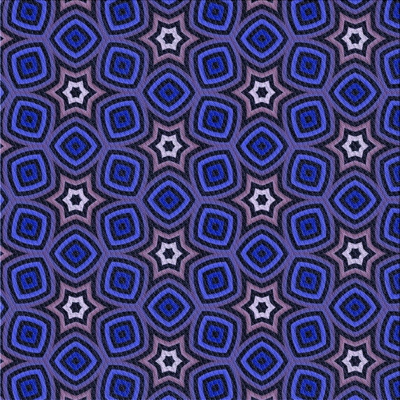 Ahgly Company Machine Washable Indoor Square Transitional Midnight Blue Area Rugs, 5' Square