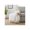 White, variant on Decorative Faux Fur Sheep Sculpture Ornament for Home Design - Stylish Living Room, Bathroom, Office, and Room Decor Display - Unique Entryway, Shelf or Coffee Table Accent Statue - 23", Brown & Tan
