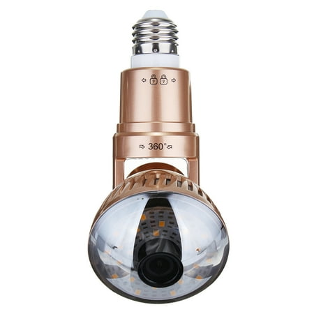 360 ° E27 LED Light HD Security Camera Bulb Outdoor Indoor Wireless