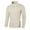 Khaki, variant on Njoeus Mens Slim Fits Quarter-Zip Up Pullover, Men Casual Long Sleeve Mock Neck Sweatshirt for Men Clothes S-4XL(Available in Big & Tall)