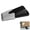 Black, variant on Plastic Door Stopper Wedge, Interlocking Stackable Door Stop for Heavy Doors,Non-Slip Floor Grippers, 2-Pack