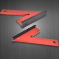 thumbnail image 7 of YongCo Triangle Ruler 45 Degree Ruler Aluminum Scribing Ruler Measuring Ruler Measurement Tool Protractor, 7 of 7