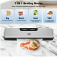 VAVSEA Vacuum Sealer, 80Kpa Food Sealer Machines Automatic Air Sealing