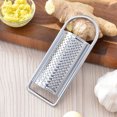 thumbnail image 6 of Vikakiooze Zester Grater with Handle,Stainless Steel Cheese Grater Lemon Zester with Handle for Vegetables Lemon Cheese Chocolate, 6 of 6