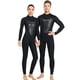 thumbnail image 3 of Naiovety Trajes de neopreno para adultos, equipo de surf grueso, ropa de natación para en exteriores Deportes acuáticos Hombre/Negro 3XL Naiovety OD020677-06, 3 of 6