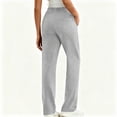thumbnail image 5 of VBVC Women's Straight Leg Sweatpants , Soft Stretchy Lounge Trousers For Women , Ladies' Y2K Casual Active Pants with Pockets, S-2XL, 5 of 9