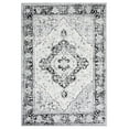 thumbnail image 2 of SAFAVIEH Brentwood Cherette Oriental Area Rug, Black/Ivory, 4' x 6', 2 of 12