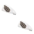 thumbnail image 1 of Sonducket Diademas de ganchillo Patrón de hojas con diamantes de imitación Elástico ajustable Cálido Chunky Universal Accesorios para el Type1 NO1, 1 of 6