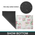 thumbnail image 6 of Pioneer Flower Floral Print Pattern Kitchen Rugs Sets Of 2, Anti Fatigue Non Slip Washable Floor Mats for Kitchen Sink Laundry, 17X30 Inch + 17X47 Inch, 6 of 6