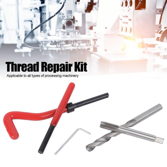 Universal Thread Repair Tool, Metal Thread Repair Kit Professional For All Types Of Processing Machinery