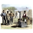 thumbnail image 2 of Civil War Soldiers 1861. Nunion Soldiers And An Army Cook In Camp 1861. Contemporary English Wood Engraving. Print by, 2 of 4