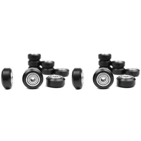 

20 Pcs Plastic Wheel with Bearings Big Models Passive Round Wheel Idler Pulley Gear Wheel for CR10 3