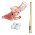 thumbnail image 1 of Colaxi Machine de Lancer de Baseball pour Enfants Machine de Frappe de Baseball pour Garçons Filles Cadeaux Rose, 1 of 8