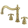 thumbnail image 1 of Kingston Brass KS1342TX Two Handle Roman Tub Filler, 1 of 2
