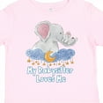 thumbnail image 4 of Inktastic My Babysitter Loves Me Cute Elephants Clouds Moon and Stars Boys or Girls Toddler T-Shirt, 4 of 5