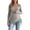 Khaki, variant on Maternity Ribbed Knit Tops for Women Round Neck Long Sleeve Fitted Blouse Adjustable Side Drawstring Ruched Pregnancy Shirt for Fall Winter Daily Wear