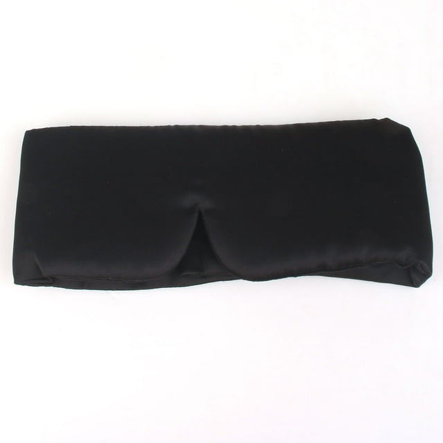 Milaget Eye Soft Padded Sleep Travel Shade Cover Relax Sleeping Blindfold Black