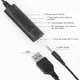 thumbnail image 4 of Audífonos Alámbricos Diadema Con Micrófono Negro, 4 of 5