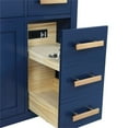 thumbnail image 5 of Design Element Group 84" Double Vanity in Blue, 5 of 7