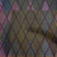 thumbnail image 1 of oneOone Polyester Spandex Brown Fabric Argyle Sewing Craft Projects Fabric Prints By Yard 56 Inch Wide, 1 of 4