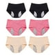 thumbnail image 1 of Braguitas menstruales impermeables de malla sólida y cintura alta para mujer - Nylon spandex, transpirables y cómodas para el cuidado durante el periodo, 1 of 2