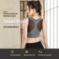 thumbnail image 1 of TFixol Sujetador deportivo para mujer Push-up a prueba de golpes sin alambre acolchado Crop Top, 1 of 8
