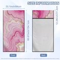 thumbnail image 5 of ZUXONGSY Car Seat Cover Towel Pink Gold Marble Print Cars Seat Towel Covers Breathable Car Seat Cover Protector Front Seats Auto Interior Decoration, 5 of 8