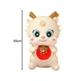 thumbnail image 4 of Juguete de peluche de dragón chino, lindos animales decorativos, figuras de peluche, adorno para 45cm, 4 of 9