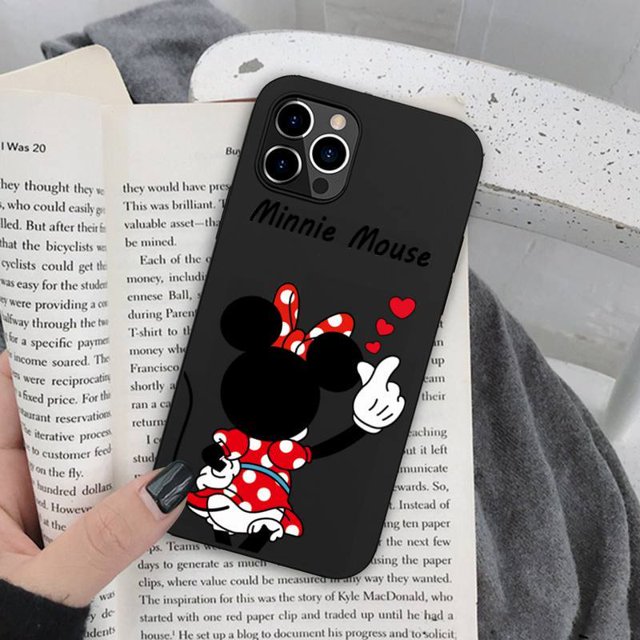 Cartoon Plus Pro XS XR Mini 6 Para iPhone Max X 2020 7S 11 12 13 8 6S 7 SE Caso Carcasa A Prueba De Golpes Proteger Silicona Suave