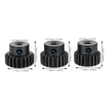 thumbnail image 4 of 48DP ￠3.175mm 19-21T 21T-23T Chrome Steel Motor Pinion Gears Combo for 1/10 Car (19T 20T 21T), 4 of 8