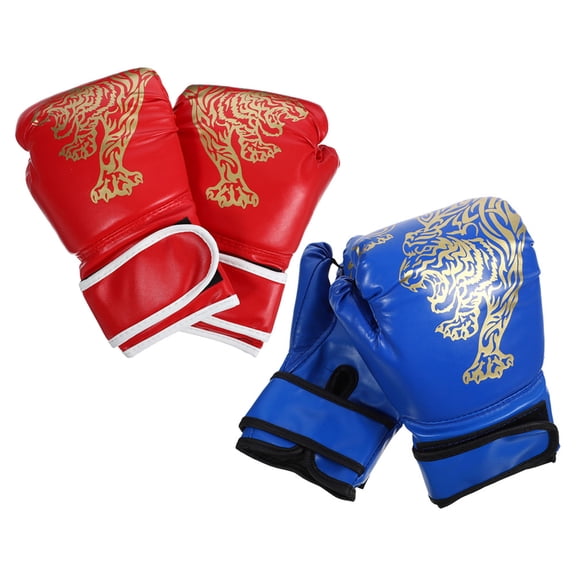 LOLIPPYY Kids Boxing Gloves 2 Pairs Comfortable Sparring Gloves for Made with PU and EVA Materials