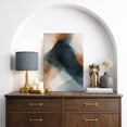 thumbnail image 2 of Canvas Print Blue Abstract Wall Art Modern Decorative for Living Room Bedroom - 16"x24", 2 of 8
