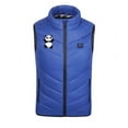 thumbnail image 6 of OGLCCG Kids Heated Vest for Boys Girls Full Zip Sleeveless Electric Heating Jacket Lightweight Stand Collar Warm Heating Gilet 4-15 Years, 6 of 6
