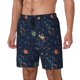 thumbnail image 1 of Balery Cartoon Space Planets Bañador para hombre, shorts de playa de secado rápido con entrepierna y forro de compresión-Large, 1 of 6
