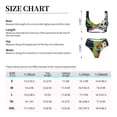 thumbnail image 6 of Wukai Dinosaur Basketball Player Women's Bikini Set Two Piece,wimsuit High Waisted V Neck Twist Front Adjustable Spaghetti Straps Bathing Suit-Medium, 6 of 7