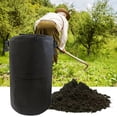 thumbnail image 4 of 1Pc Non Woven Compost Bag Leaf Bag Garbage Compost Bin Organic Fertilizer Bag Camel Color, 4 of 9