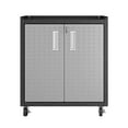thumbnail image 2 of Manhattan Comfort Armoire de Rangement de Garage Roulante à 2 Portes, Noir/gris, 2 of 4