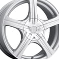 thumbnail image 2 of 17" Ultra Armor Silver Slalom 403 Wheel by Ultra Wheel 403-7722+45S, 2 of 3