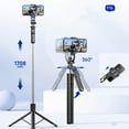 thumbnail image 2 of 360° Gimbal Stabilizer with Tripod, Handheld Video Stabilizer for Phone Recording, 2 of 6