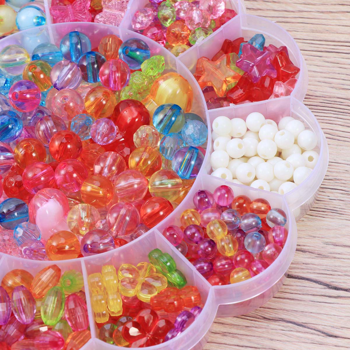 1Set/420pcs Assorted Beads Set for Jewelery Making Craft Beads