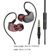 thumbnail image 2 of WEUVEB 1Ud Auriculares Bass in-Ear Con Plug 3.5mm Y Compatible Con Tablets Y Mp3, 2 of 8
