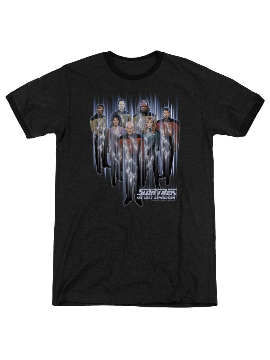 Final Frontier Cover Adult Ringer T Shirt Star Trek