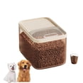 thumbnail image 1 of Contenedor de almacenamiento de comida for perros, contenedor hermético de almacenamiento de comida for gatos con tapas y taza medidora, 1 of 7