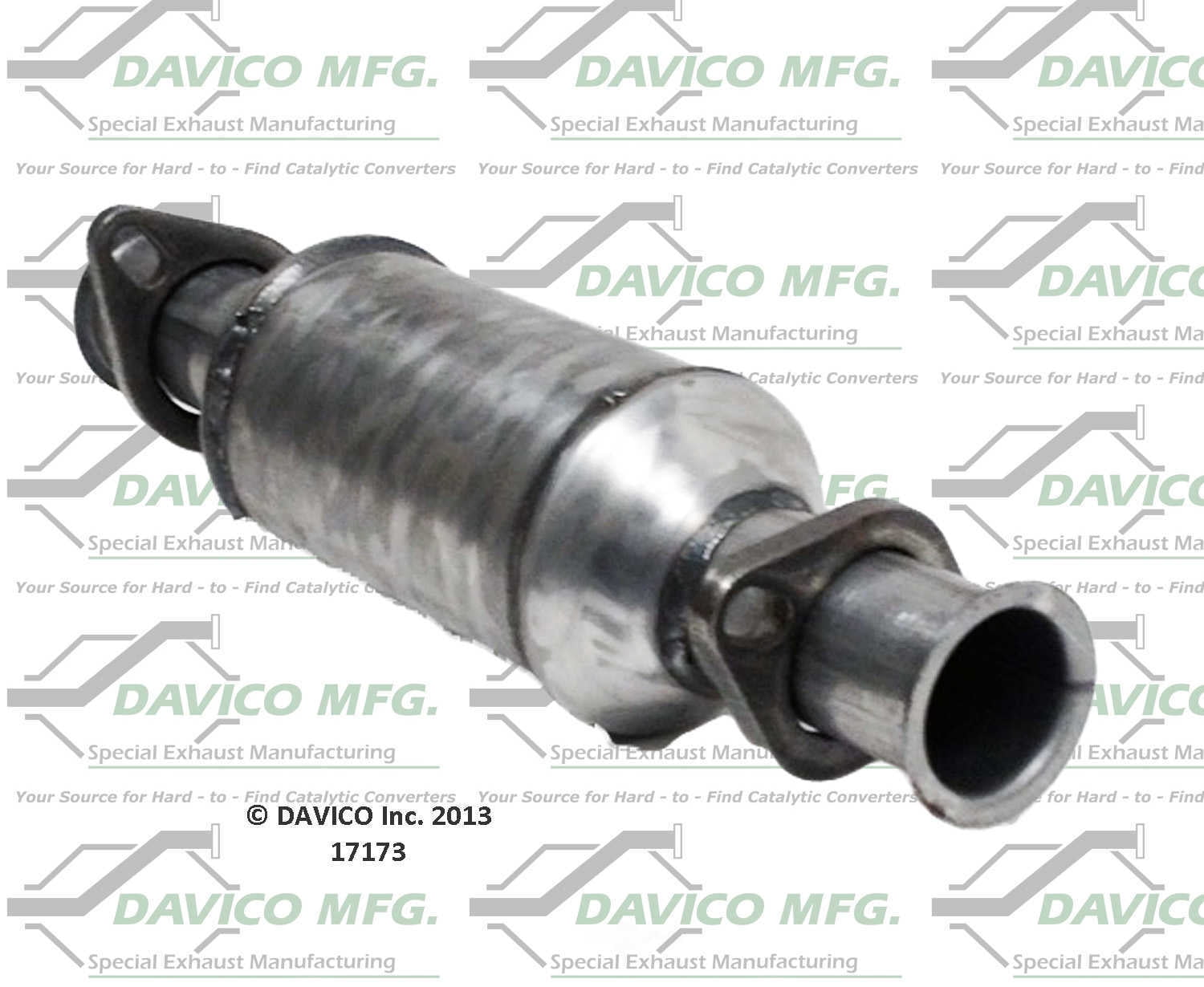 Davico Mfg 17173 Direct-Fit Catalytic Converter