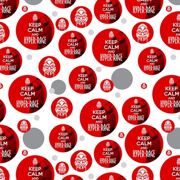 Farscape Keep Calm And Hyper-Rage Ka D'Argo Luxan Premium Gift Wrap Wrapping Paper Roll