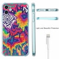 thumbnail image 5 of Psychedelic Swirl Marble Case for iPhone 12 ,Aesthetic Art Design Pattern TPU Shock Proof Cover Case, 5 of 5