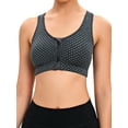 thumbnail image 5 of DODOING Sports Bra for Women, Sexy Cutout Crop Workout Tops for Women with Removable Padded Cups Training Yoga Active Bra, 5 of 8