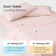 thumbnail image 2 of Cooling Blanket for Hot Sleepers, Q-Max 0.4 Cooling Comfort Queen Size, Cold Blankets for Night Sweats Sleeping, Ultra-Cool Lightweight Breathable Summer Blanket for Bed, 2 of 14