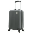 thumbnail image 4 of Travelers Club 20"-Inch ABS Spinner Rolling Carry-on - Gray, 4 of 6