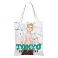thumbnail image 1 of Bolsa Tokio's Mikey Anime de lona, 33 x 36 cm, algodón y poliéster, 1 of 1